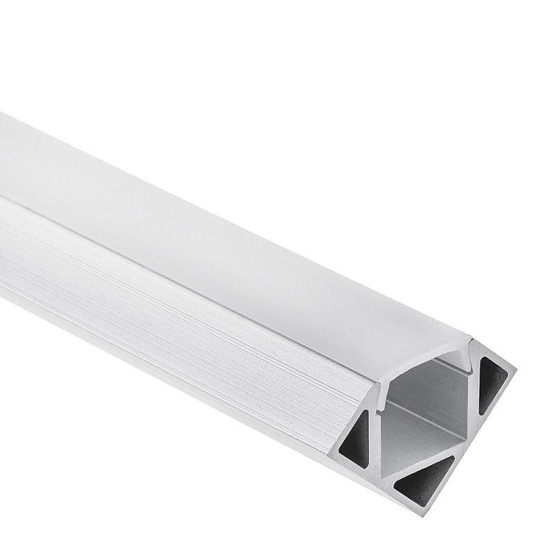 Aluminium Profilabdeckung 23X8mm für LED Streifen - Profilzubehör