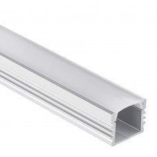 LED-Aluminium Profil PL2 Arrakis inkl. Abdeckung Opal 10-100m